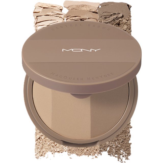 MQNY - Fake Up 3 Color Shading - 9g - Neutral Brown