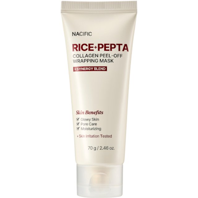 Nacific - Rice Pepta Collagen Peel-Off Wrapping Mask - 70g