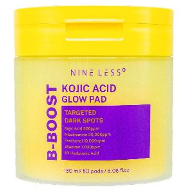 NINELESS - B-Boost Kojic Acid Glow Pad - 180ml / almofadas