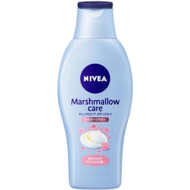NIVEA Japan - Marshmallow Care Body Milk - 200ml - Silky Flower Scent