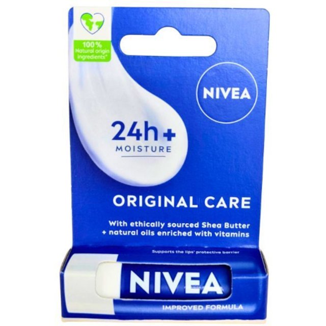 NIVEA - Lip Balm Original Care - 4.8g