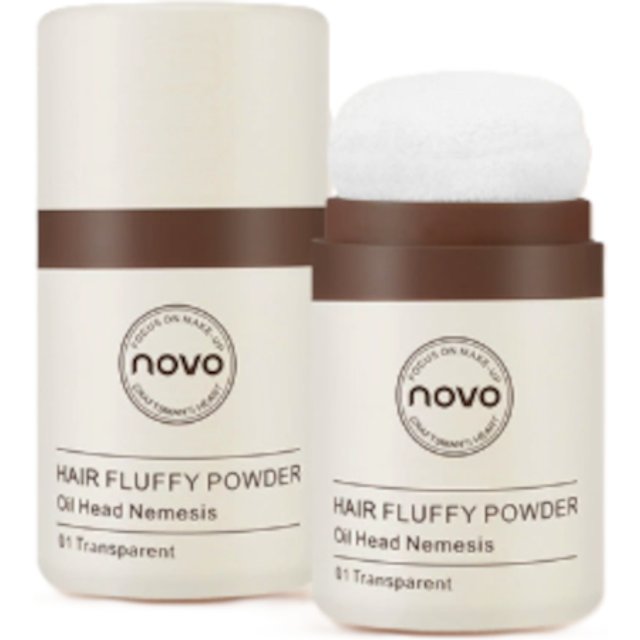 NOVO - Hair Fluffy Powder Oil Head Nemesis - 7g - 01 Transparent