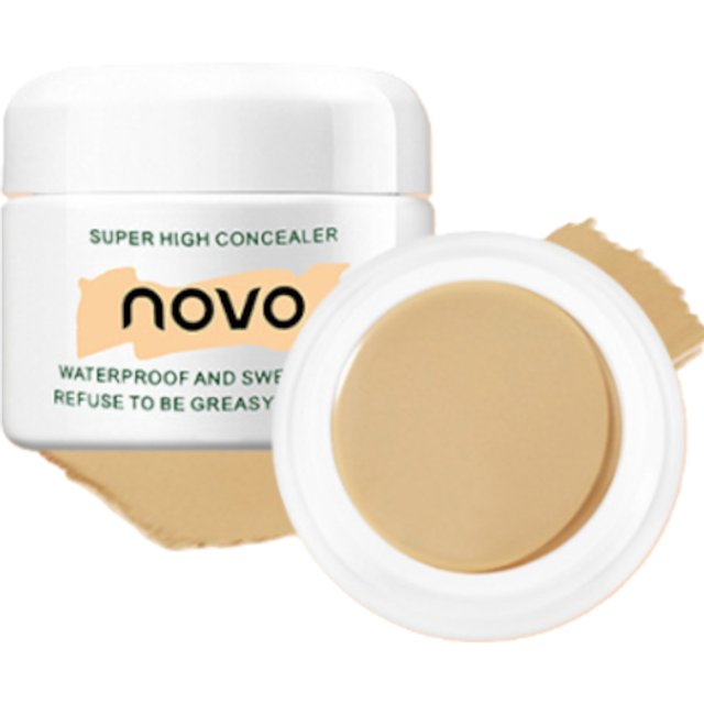 NOVO - Waterproof Super High Concealer - 12g - 03 Naked Beige