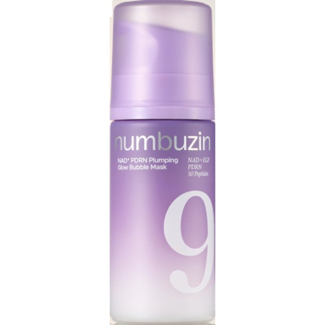 numbuzin - No.9 NAD+ PDRN Plumping Glow Bubble Mask - 85ml