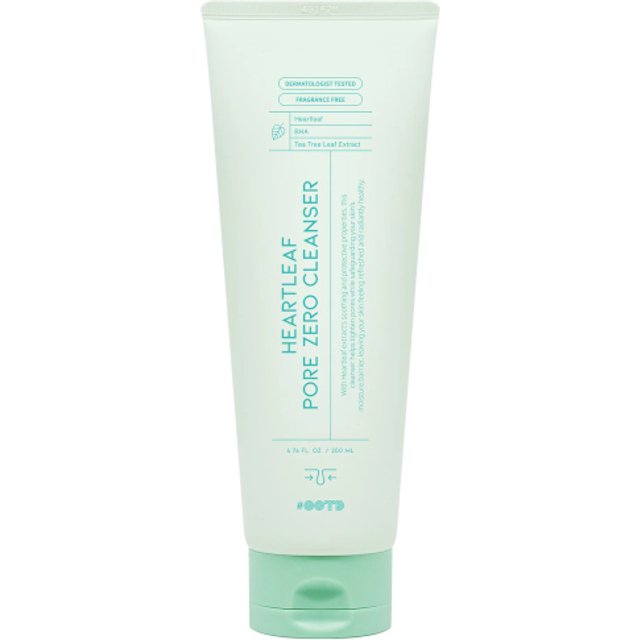 OOTD - Heart Leaf Pore Zero Cleanser - 200ml