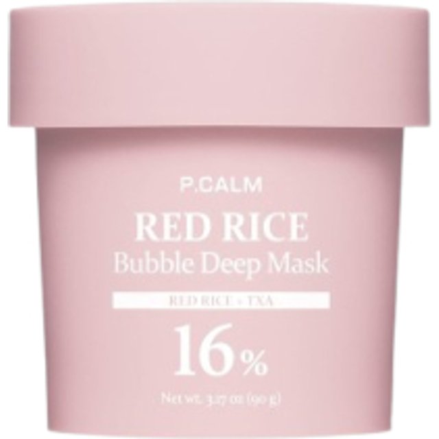 P.CALM - Red Rice Bubble Deep Mask - 90g