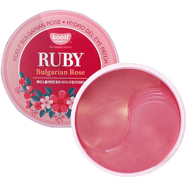 PETITFEE - koelf Ruby & Bulgarian Rose Eye Patch - 60pcs