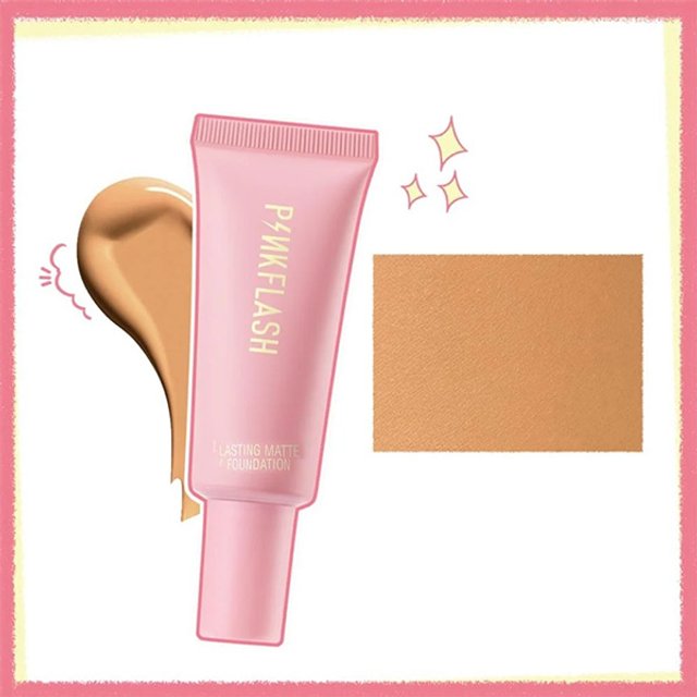 Pinkflash - Lasting Matte Foundation - 25g - 06 Tan