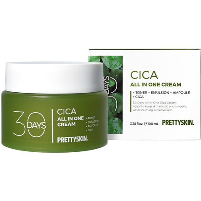 PRETTYSKIN - 30 Days All In One Cica Cream - 100ml