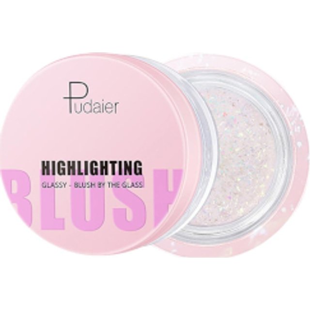 Pudaier - Temperature Change Natural Pink Blush - 10g - 02 Sparkle