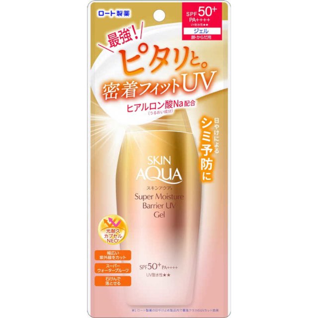 Rohto Mentholatum - Skin Aqua Super Moisture Barrier UV Gel SPF50+ PA++++ - 100g