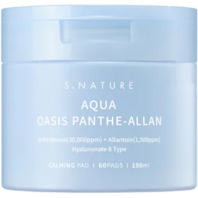 S.NATURE - Aqua Oasis Panthe-Allan Calming Pad - 60ea