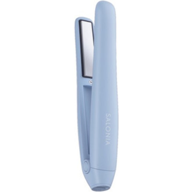 SALONIA - Cordless Hair Straightener 12mm - 1pc - SAL25119BL - Blue