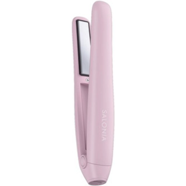 SALONIA - Cordless Hair Straightener 12mm - 1pc - SAL25119PK - Pink
