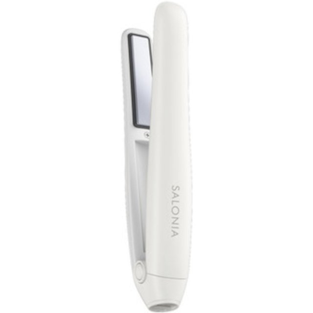SALONIA - Cordless Hair Straightener 12mm - 1pc - SAL25119WH - White