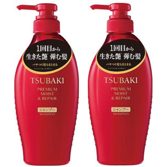 Shiseido - Tsubaki Premium Moist & Repair Shampoo - 450ml (2ea) Set