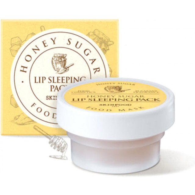SKINFOOD - Honey Sugar Food Mask Lip Sleeping Pack - 21ml