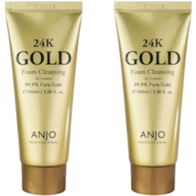 ANJO - 24K GOLD Foam Cleansing - 100ml (2ea) Set