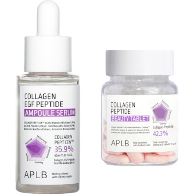 APLB - Collagen Peptide Beauty Tablet - 30ea + Ampoule Serum - 40ml set