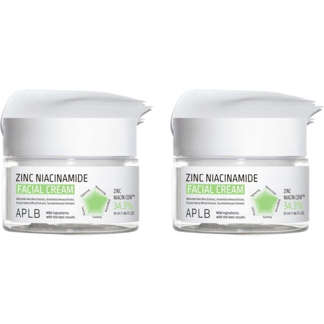 APLB - Zinc Niacinamide Facial Cream - 55ml (2ea) Set