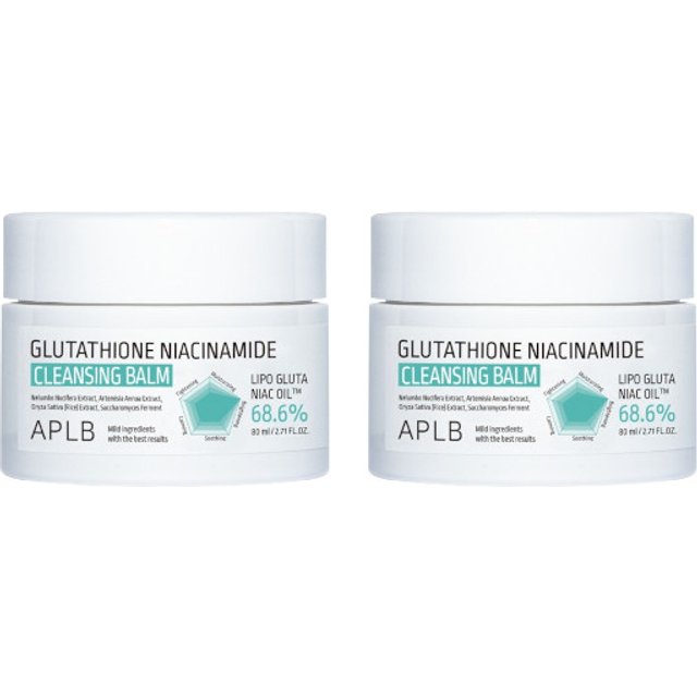 APLB - Glutathione Niacinamide Cleansing Balm - 80ml (2ea) Set