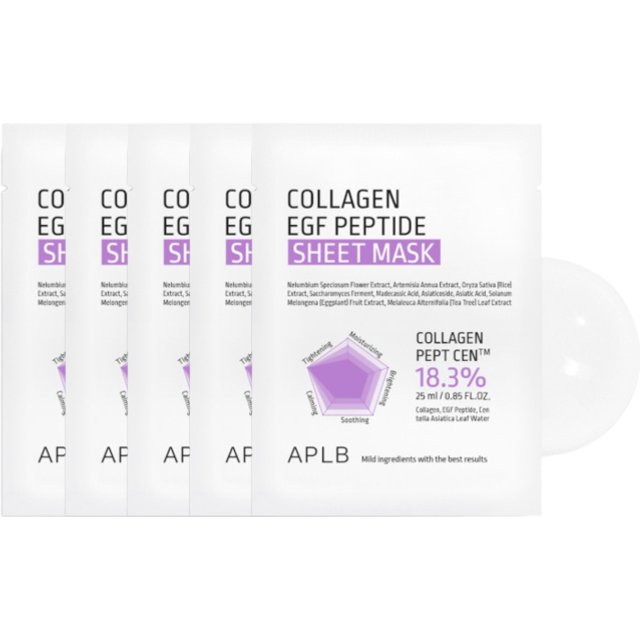 APLB - Collagen EGF Peptide Sheet Mask (5ea) Set