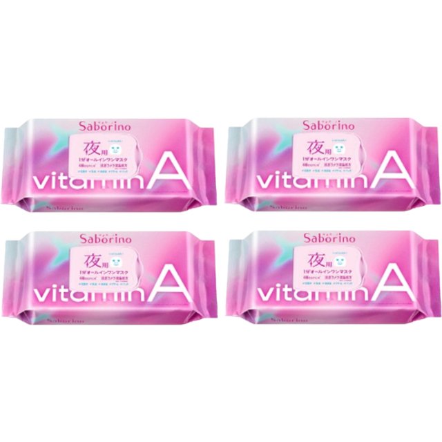 BCL - Saborino Good Night Mask - 30 pc - Vitamin A (4ea) Set