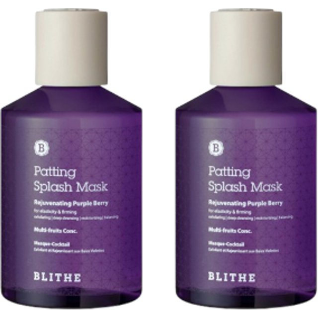 Blithe - Blithe - Patting Splash Mask - Rejuvenating Purple Berry - 150ml (2ea) Set