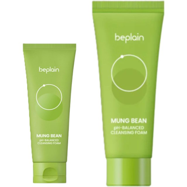 beplain - Mung Bean pH-Balanced Cleansing Foam - (160ml+40ml) Set