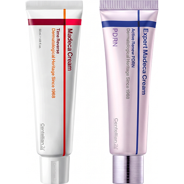 CENTELLIAN 24 - Madeca Cream Time Reverse (Season7) and Expert Madeca Cream Active Renew PDRN Set