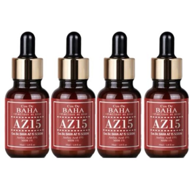 Cos De BAHA - Azelaic Acid Serum (AZ15) - 30ml (4ea) Set