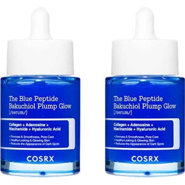 COSRX - The Blue Peptide Bakuchiol Plump Glow Serum - 50ml (2ea) Set