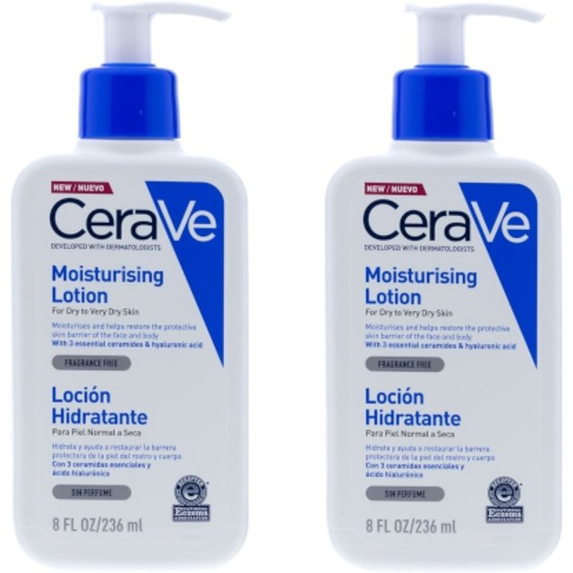 CeraVe - Moisturising Lotion For Dry To Very Dry Skin - 236ml (2ea) Set