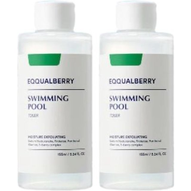 EQQUALBERRY - Swimming Pool Daily Facial Toner - 155ml (2ea) Set