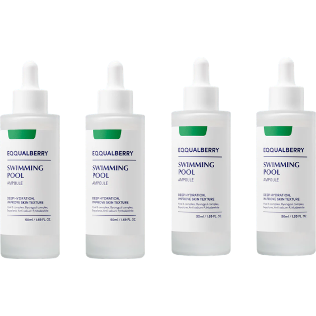 EQQUALBERRY - Swimming Pool Ampoule - 50ml (4ea) Set