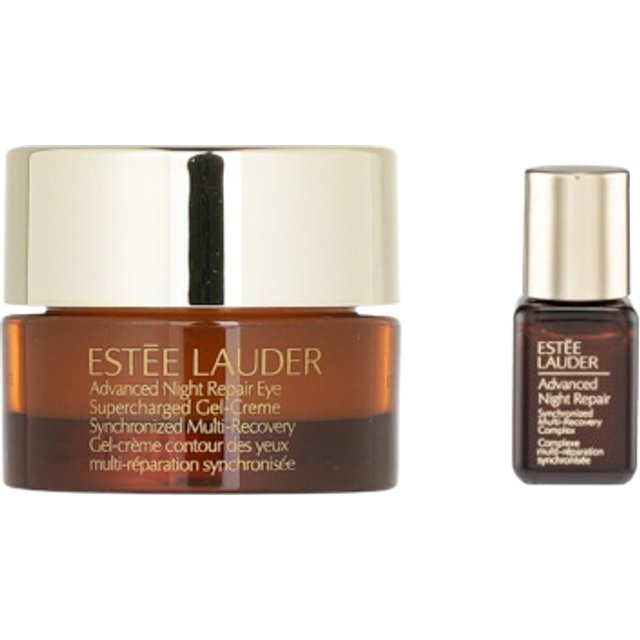 Estee Lauder - Advanced Night Repair Eye Supercharged Gel-Cr?me - 5ml (1ea) + Serum Synchronized Multi-Recovery Complex - 7ml...