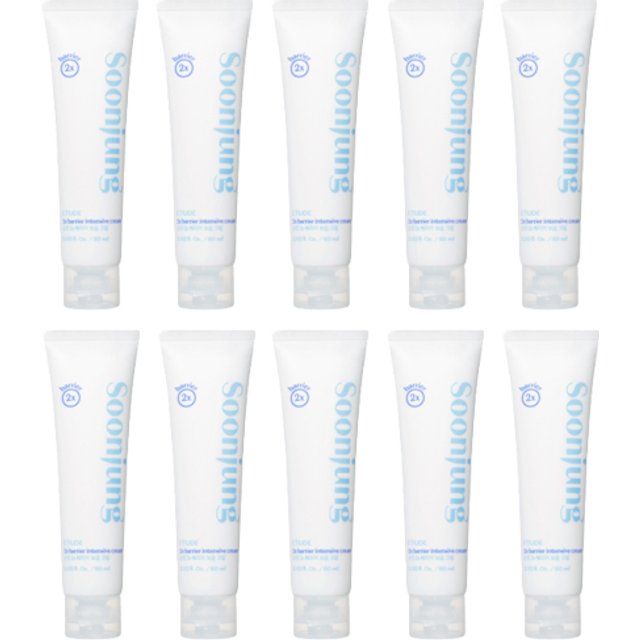 ETUDE - Soon Jung 2x Barrier Intensive Cream (2023 New Version) - 60ml (10ea) Set