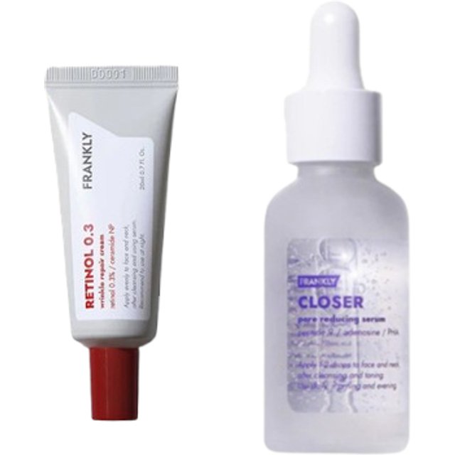 FRANKLY - Closer Serum - 100ml + Retinol 0.3 Cream - 20ml Set