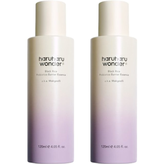 haruharu wonder - Black Rice Probiotics Barrier Essence (Milky Essence) - 120ml (2ea) Set