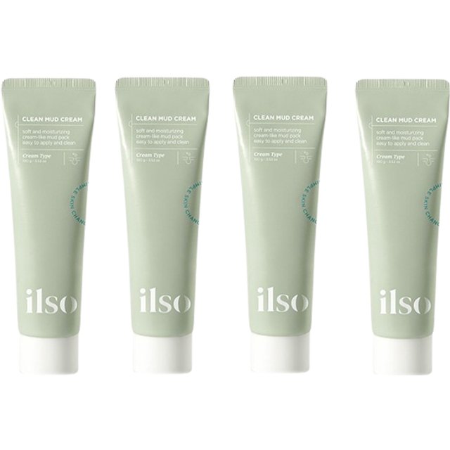 ILSO - Clean Mud Cream - 100g (4ea) Set