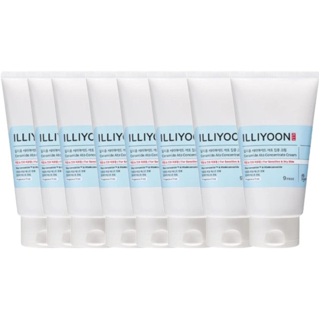 ILLIYOON - Ceramide Ato Conentrate Cream Double Set - 150ml + 150ml (4ea) Set