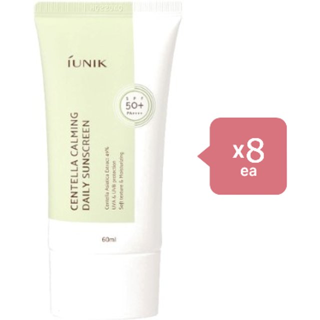 iUNIK Centella Calming Daily Sunscreen - 60ml (8ea) Set