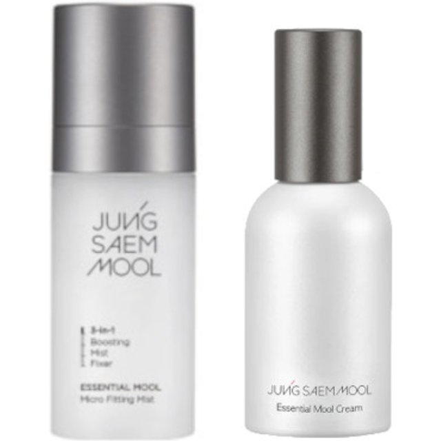 JUNGSAEMMOOL - Essential Mool Micro Fitting Mist - 55ml (1ea) + Essential Mool Cream - 30ml (1ea) Set