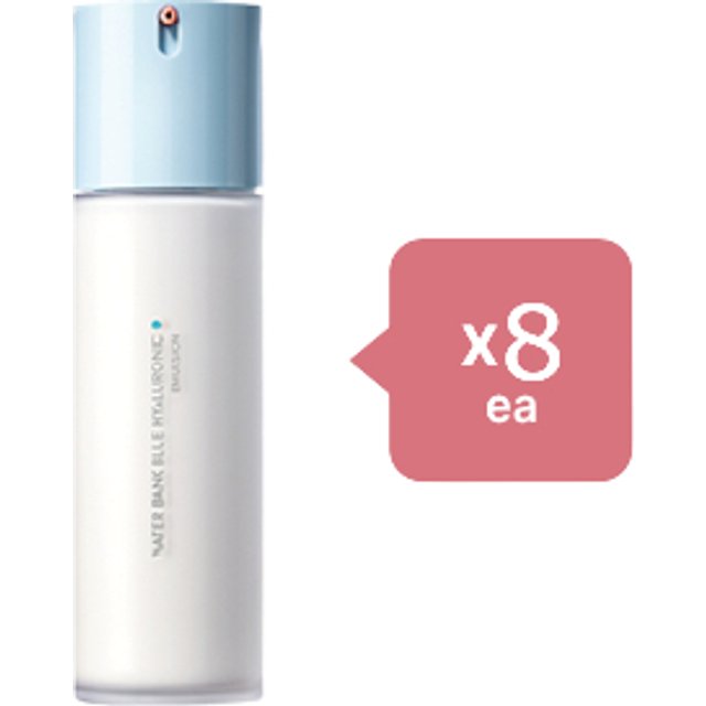 LANEIGE Water Bank Blue Hyaluronic Emulsion For Combination To Oily Skin - 120ml (8ea) Set