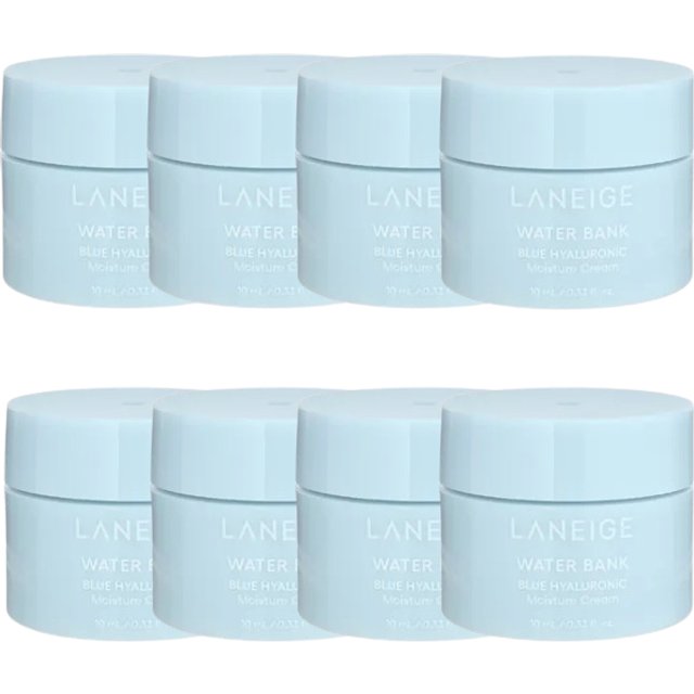 LANEIGE - Water Bank Blue Hyaluronic Moisture Cream - 10ml (8ea) Set