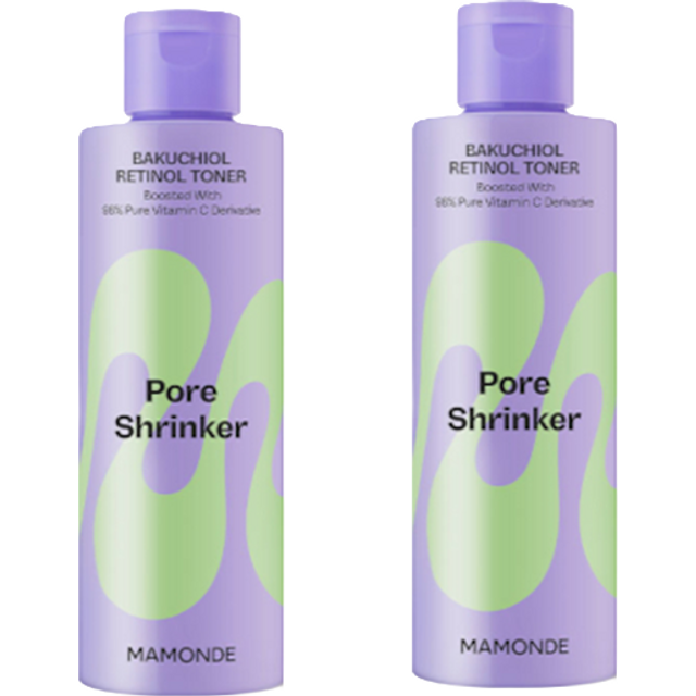 Mamonde - Pore Shrinker Bakuchiol Retinol Toner - 200ml (2ea) Set