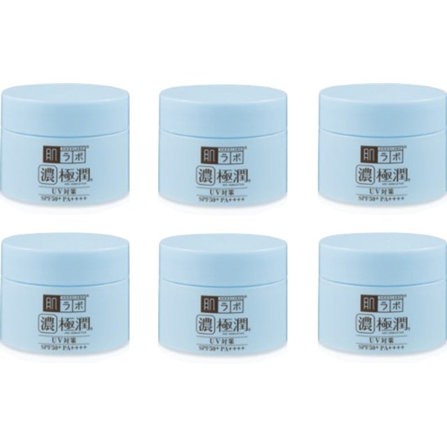 Rohto Mentholatum - Hada Labo - Koi-Gokujyun UV White Gel SPF 50+ PA++++ - 90g - White (6ea) Set