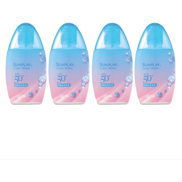 Rohto Mentholatum Sunplay Sunblock - Clear Water SPF 50+ PA++++ - 30g (4ea) Set
