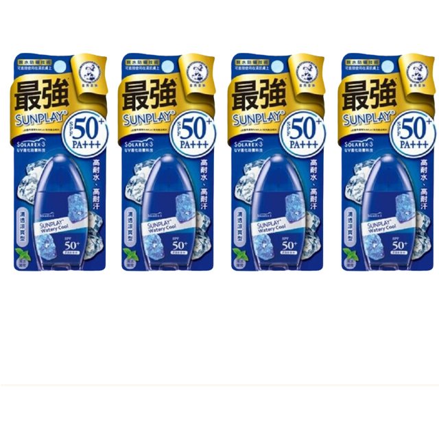 Rohto Mentholatum Sunplay Sunblock - Super Cool SPF 50+ PA++++ - 30g (4ea) Set