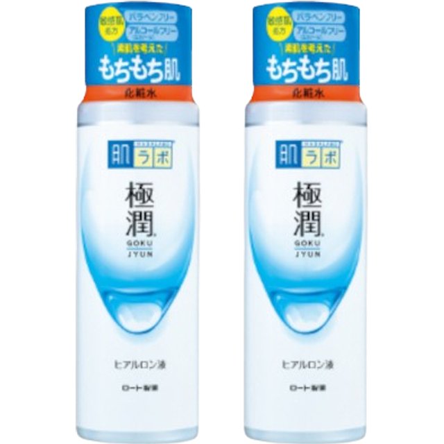 Rohto Mentholatum - Hada Labo Gokujyun Hyaluronic Acid Lotion - Moist - 170ml (2ea) Set